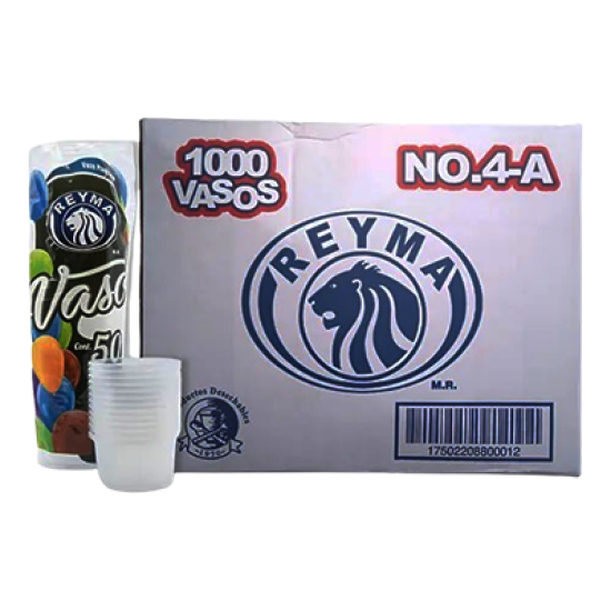 Vaso de Polipropileno #4 Ancho Reyma Vaso de Polipropileno #4 Ancho Reyma