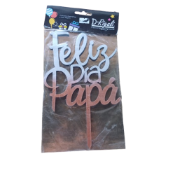 Letrero "Felicidades Papá"