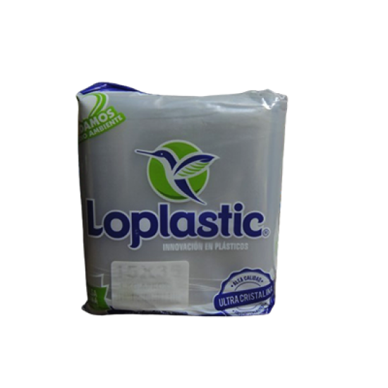 Bolsa chica 15 x 35 Loplastic (por kilo) Bolsa chica 15 x 35 Loplastic (por kilo)