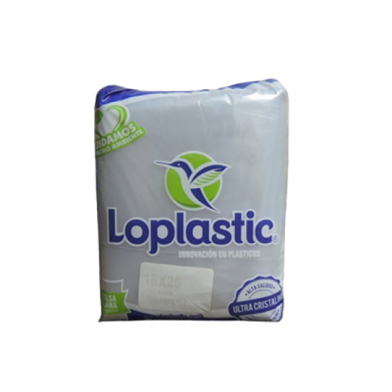 Bolsa chica 18 x 26 Loplastic (por kilo) Bolsa chica 18 x 26 Loplastic (por kilo)
