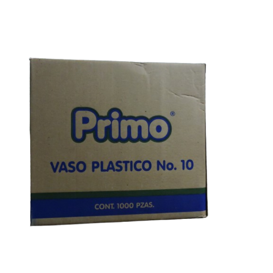 Vaso plástico Nº 10 Primo