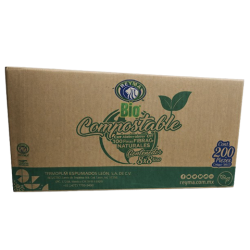 Contenedor Bio Compostable Reyma 8x8 liso
