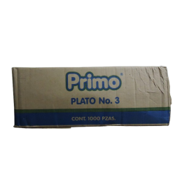 Plato plástico #3