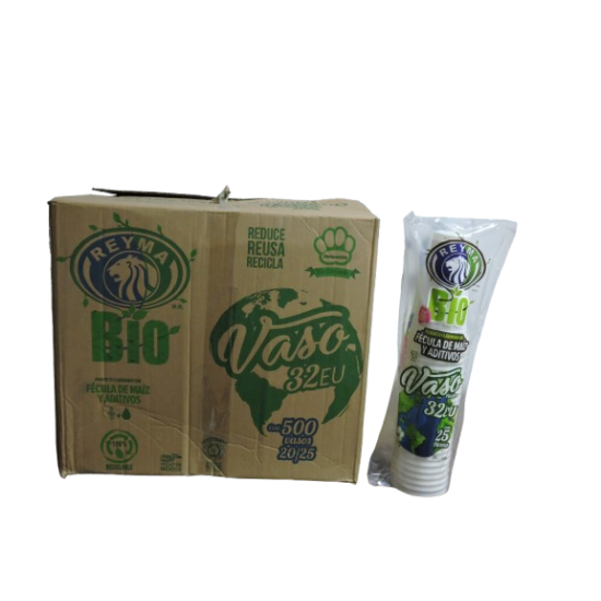 Vaso 32 EU biodegradable Reyma 