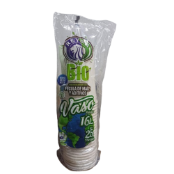 Vaso Biodegradable #16 Largo Reyma