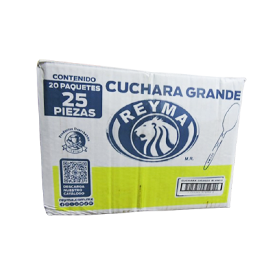 Cuchara Blanca Grande Reyma
