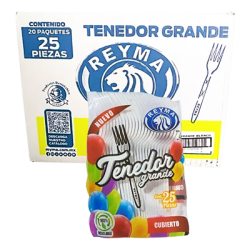 Tenedor Grande Blanco Reyma
