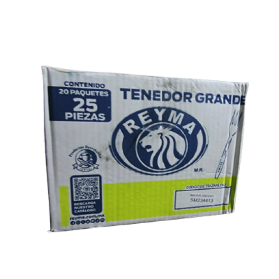 Tenedor Grande Traslúcido Reyma