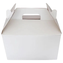 Caja de cartón lonchera