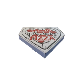 Caja de pizza en forma de corazón (por temporada).